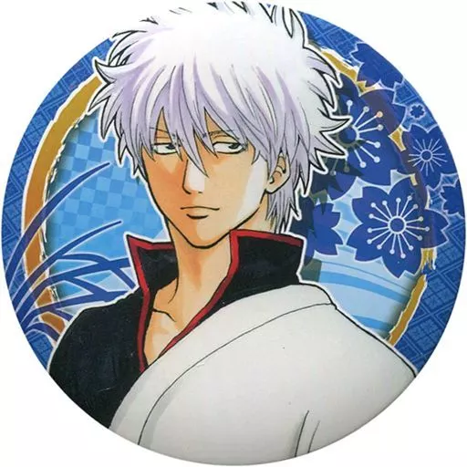 バッジ・ピンズ(キャラクター)　坂田銀時 「銀魂 コレクション缶バッジ～WJ50周年展Ver.～ 第2弾」 創刊50周年記念 週刊少年ジャンプ展 VOL.3グッズ