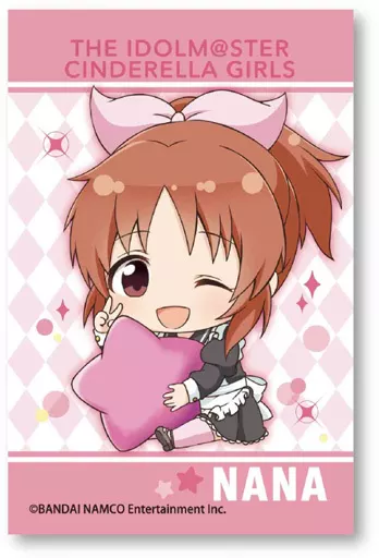 安部菜々 ぎゅぎゅっとBIGスクエア缶バッチ 「アイドルマスター シンデレラガールズ」