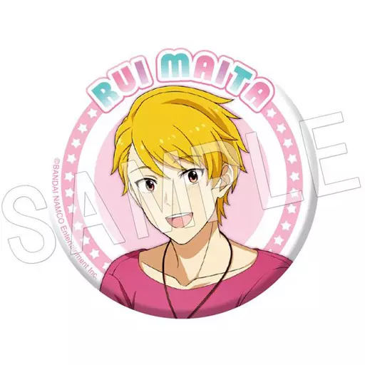 舞田類(ピンク服) 「アイドルマスター SideM トレーディング缶バッジ 真夏の口どけ!ICE MEMORY!Ver.」
