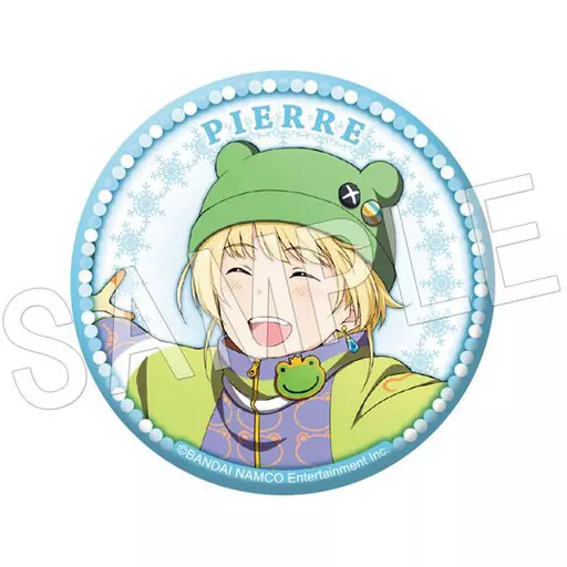 ピエール(私服) 「アイドルマスター SideM トレーディング缶バッジ 銀盤を舞うスワンVer.」