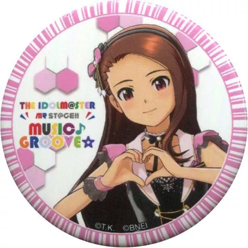 水瀬伊織 「THE IDOLM＠STER MR ST＠GE!! MUSIC♪GROOVE☆ MUSIC♪トレーディング缶バッジ Ver.2」