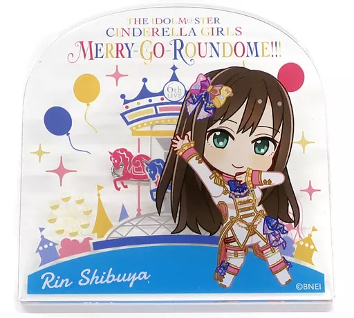 渋谷凛 公式プロデュースバッジ 「THE IDOLM＠STER CINDERELLA GIRLS 6thLIVE MERRY-GO-ROUNDOME!!!」
