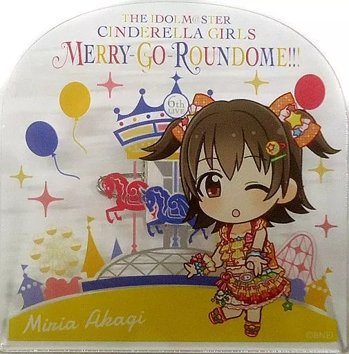 赤城みりあ 公式プロデュースバッジ 「THE IDOLM＠STER CINDERELLA GIRLS 6thLIVE MERRY-GO-ROUNDOME!!!」