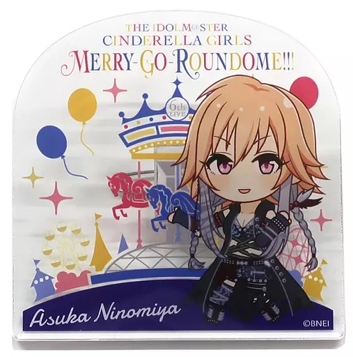 二宮飛鳥 公式プロデュースバッジ 「THE IDOLM＠STER CINDERELLA GIRLS 6thLIVE MERRY-GO-ROUNDOME!!!」