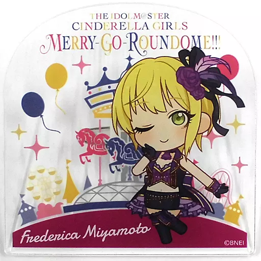 宮本フレデリカ 公式プロデュースバッジ 「THE IDOLM＠STER CINDERELLA GIRLS 6thLIVE MERRY-GO-ROUNDOME!!!」
