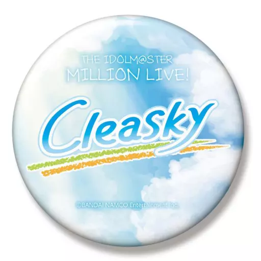 Cleasky ユニットロゴビッグ缶バッジ 「アイドルマスター ミリオンライブ!」