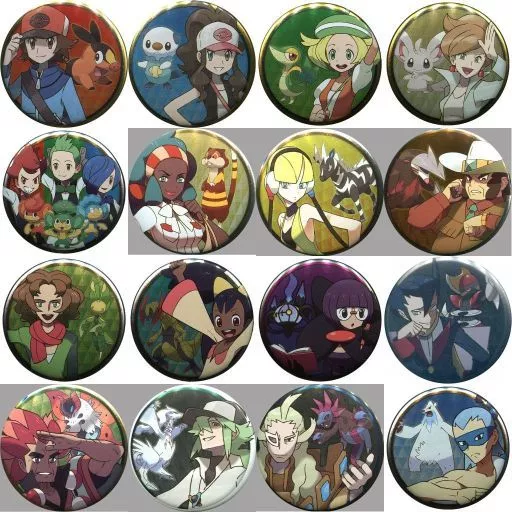 全16種セット 「ポケットモンスター 缶バッジコレクション ～イッシュ地方編A～」ポケモンセンター限定