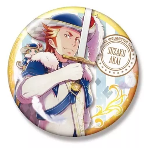 紅井朱雀(フランス/永遠なる四銃士) WORLD TRE＠SURE ビッグ缶バッジ 「アイドルマスター SideM」