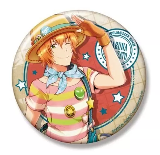 若里春名(アメリカ/トレジャー・パーティ!) WORLD TRE＠SURE ビッグ缶バッジ 「アイドルマスター SideM」