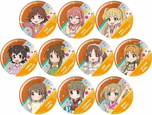 全10種セット 「アイドルマスター シンデレラガールズ劇場 キャラバッジコレクション Passion Vol.1」