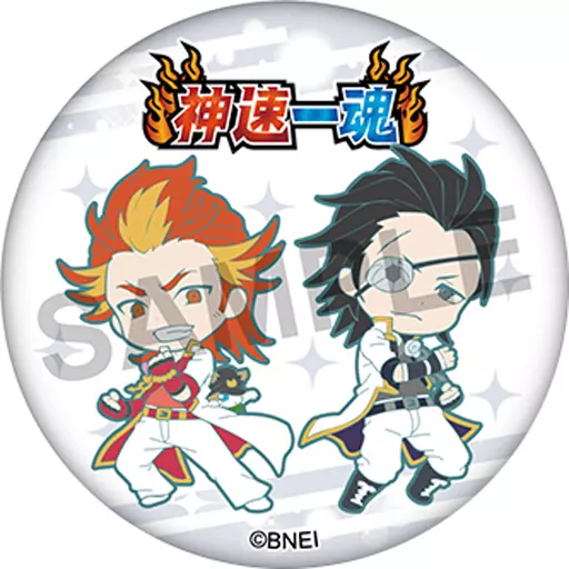 神速一魂 「アイドルマスター SideM トイズワークスコレクション にいてんご Canバッジ」