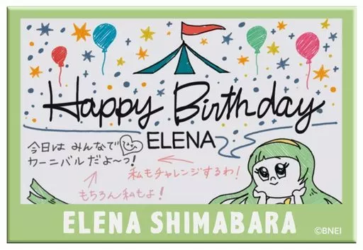 ミリオンライブ 島原エレナ 缶バッジ 38点セット アイドルマスター ミリオンライブ！ 缶バッジセット: キャラグッズ
