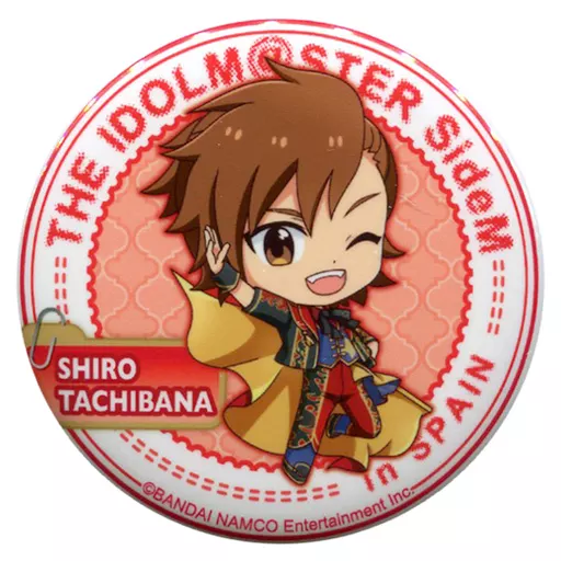 橘志狼 「アイドルマスター SideM トレーディング缶バッジ WORLD TRE＠SUREミニキャラ Vol.2」