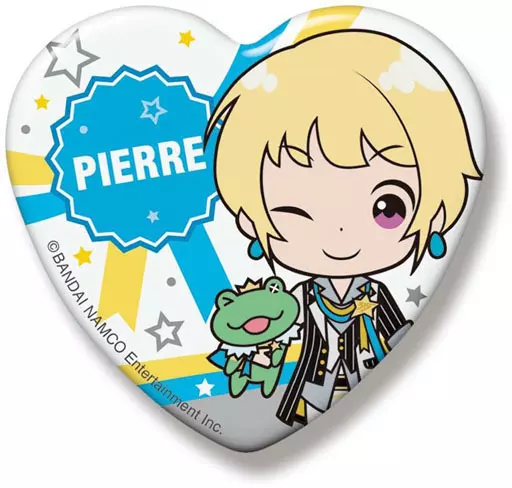 ピエール SideMini ハート缶バッジ グローリーモノクローム 「アイドルマスター SideM」
