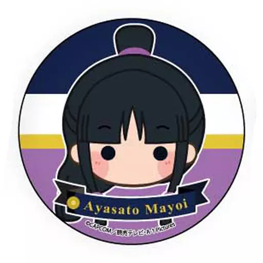 公*o様 逆転裁判　缶バッジ　綾里真宵 逆転裁判 朗読劇 綾里真宵 トレーディング缶バッジ ＋ 特典クリア