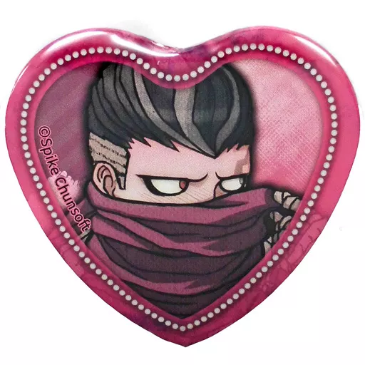 田中眼蛇夢 「ダンガンロンパ∞ in ナンジャタウン ～8周年だヨ!全員絶望～ テレ顔ハート缶バッジコレクション スーパーダンガンロンパ2ver.」