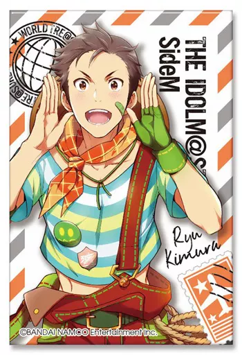 木村龍 「アイドルマスター SideM トレーディングスクエア缶バッジ WORLD TRE＠SURE」