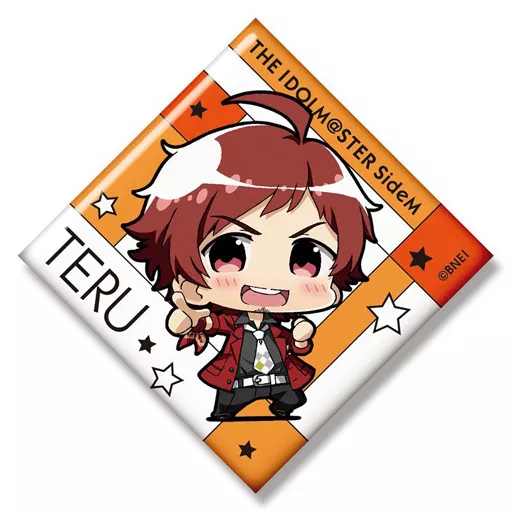 天道輝 「アイドルマスター SideM ミニッチュ トレーディングスクエア缶バッジ」