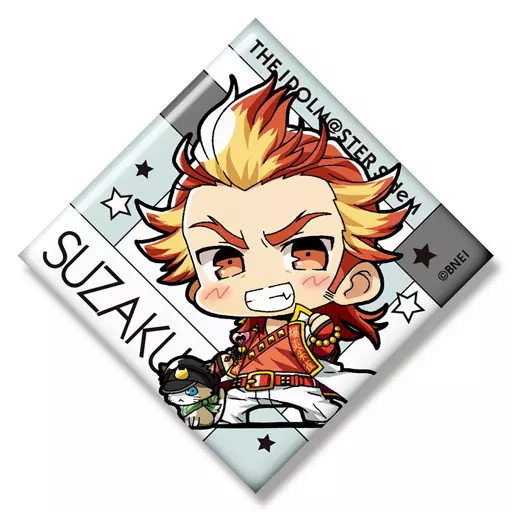 紅井朱雀 「アイドルマスター SideM ミニッチュ トレーディングスクエア缶バッジ」