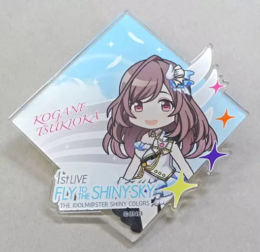 月岡恋鐘 公式プロデュースバッジ 「THE IDOLM＠STER SHINY COLORS 1stLIVE FLY TO THE SHINY SKY」