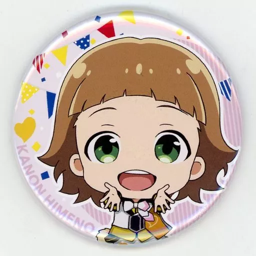 姫野かのん 「THE IDOLM＠STER SideM PRODUCER MEETING 315 SP＠RKLING TIME WITH ALL!!! 公式トレーディング缶バッジ メンタル」