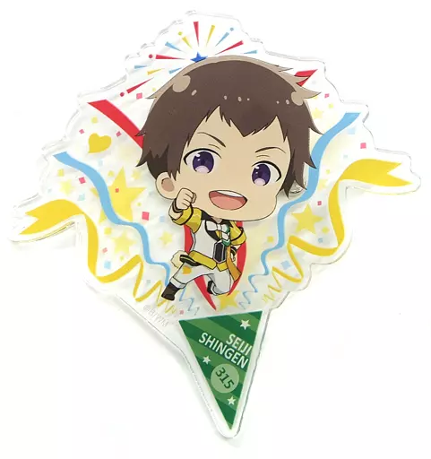信玄誠司 公式プロデュースバッジ 「THE IDOLM＠STER SideM PRODUCER MEETING 315 SP＠RKLING TIME WITH ALL!!!」