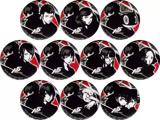 全10種セット 「ペルソナ5 トレーディング缶バッジ(コープver.)」