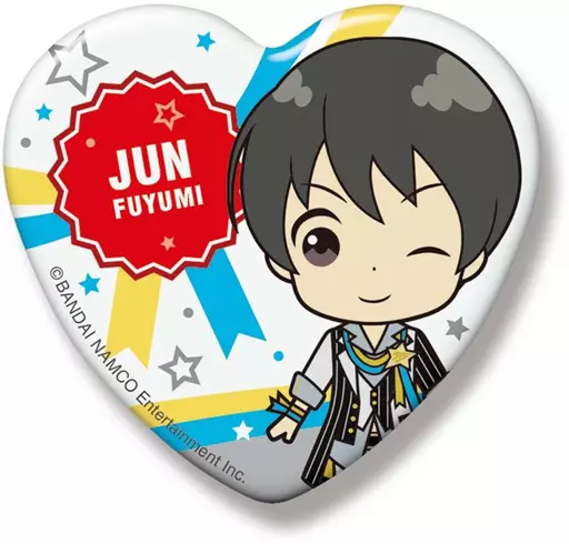 冬美旬 SideMini ハート缶バッジ グローリーモノクローム 「アイドルマスター SideM」