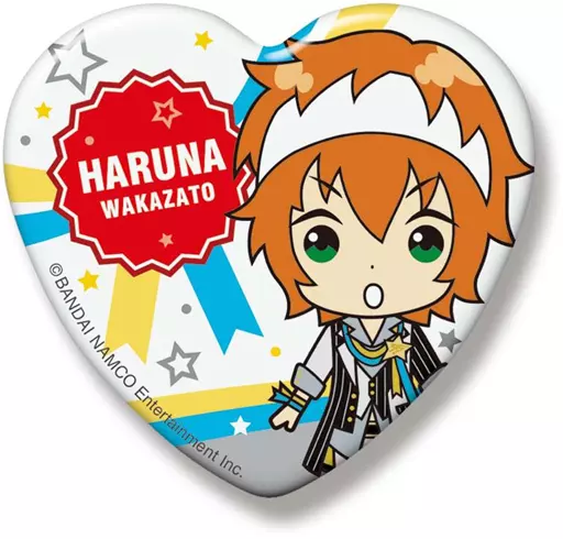 若里春名 SideMini ハート缶バッジ グローリーモノクローム 「アイドルマスター SideM」