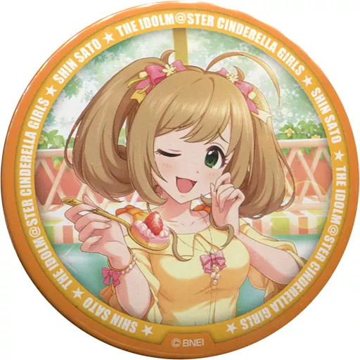 佐藤心(ふぉーりんはぁとver.) 缶バッジ 「アイドルマスター シンデレラガールズ」 アイドルマスターオフィシャルショップ くじM＠STER C賞