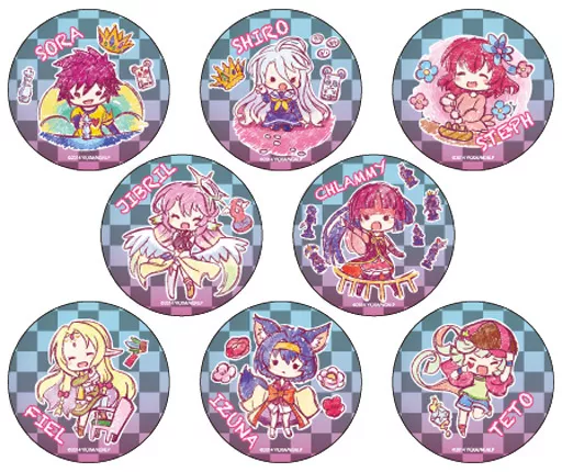 駿河屋 -<新品/中古>ノーゲーム・ノーライフ 缶バッジ 01.グラフアート