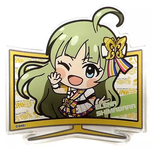 島原エレナ(6th LIVE Ver.) 公式プロデュースバッジ 「THE IDOLM＠STER MILLION LIVE! 6thLIVE TOUR UNI-ON＠IR!!!!」
