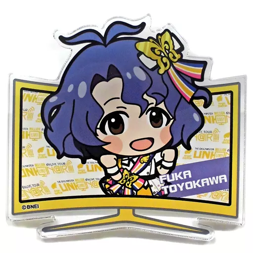 豊川風花(6th LIVE Ver.) 公式プロデュースバッジ 「THE IDOLM＠STER MILLION LIVE! 6thLIVE TOUR UNI-ON＠IR!!!!」