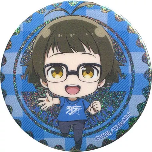 秋月涼 「アイドルマスター SideM 理由あってMini! トレーディングホログラム缶バッジver.A」