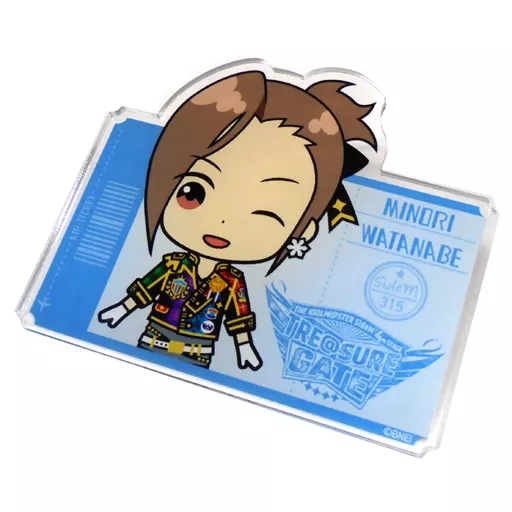 渡辺みのり 公式プロデュースバッジ 「THE IDOLM＠STER SideM 4th STAGE ～TRE＠SURE GATE～」
