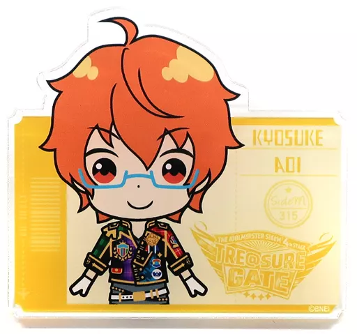 蒼井享介 公式プロデュースバッジ 「THE IDOLM＠STER SideM 4th STAGE ～TRE＠SURE GATE～」