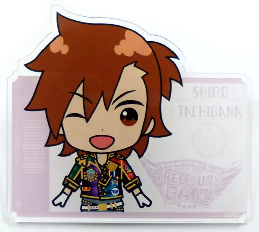 橘志狼 公式プロデュースバッジ 「THE IDOLM＠STER SideM 4th STAGE ～TRE＠SURE GATE～」