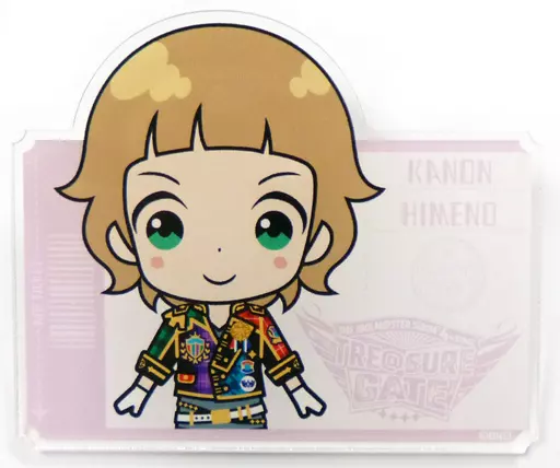 姫野かのん 公式プロデュースバッジ 「THE IDOLM＠STER SideM 4th STAGE ～TRE＠SURE GATE～」