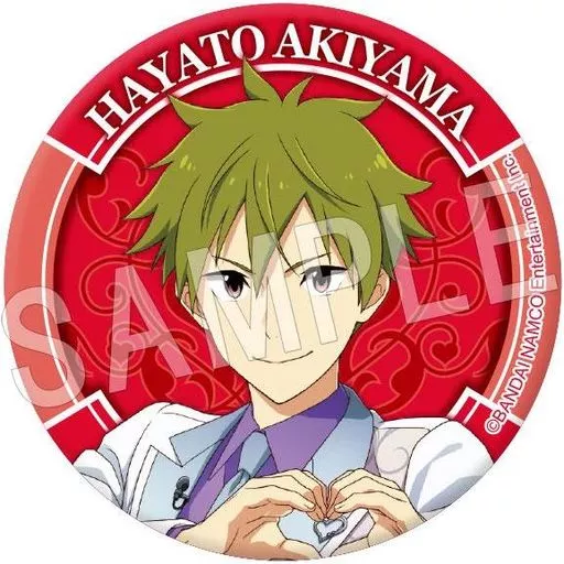 秋山隼人 「アイドルマスター SideM トレーディング缶バッジ ホワイトデーライブ2018Ver.」