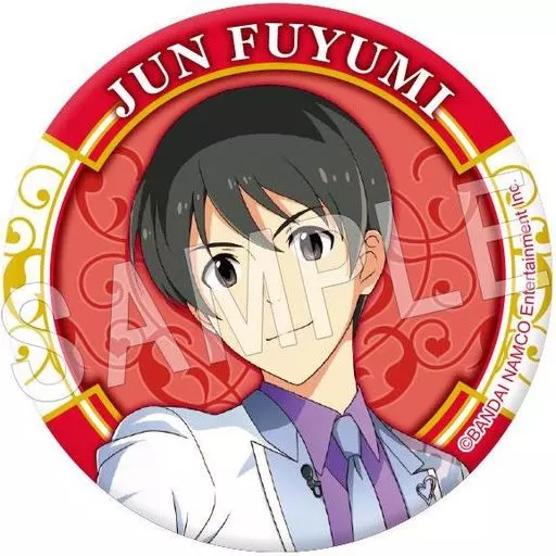 冬美旬 「アイドルマスター SideM トレーディング缶バッジ ホワイトデーライブ2018Ver.」