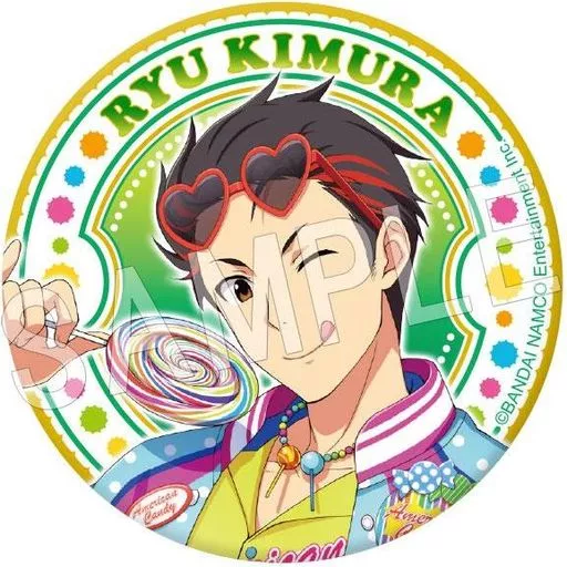 木村龍 「アイドルマスター SideM トレーディング缶バッジ キュートな美味しさ!American Candy Ver.」