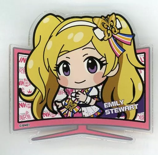 エミリー スチュアート 公式プロデュースバッジ 「THE IDOLM＠STER MILLION LIVE! 6thLIVE TOUR UNI-ON＠IR!!!!」