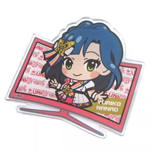 七尾百合子 公式プロデュースバッジ 「THE IDOLM＠STER MILLION LIVE! 6thLIVE TOUR UNI-ON＠IR!!!!」