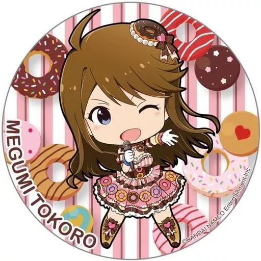 所恵美 スイーツ テーマ缶バッジ 「アイドルマスター ミリオンライブ!」
