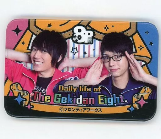 駿河屋 -<中古>野上翔＆髙坂篤志 缶バッジ 「楽天コレクション 8P 