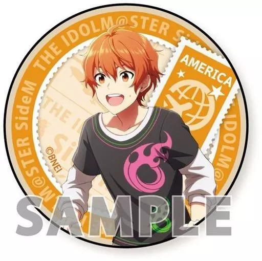 蒼井悠介(私服) 「アイドルマスター SideM トレーディング缶バッジ WORLD TRE＠SURE FRANCE ＆ AMERICA」