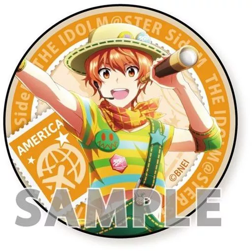 蒼井悠介(衣装) 「アイドルマスター SideM トレーディング缶バッジ WORLD TRE＠SURE FRANCE ＆ AMERICA」