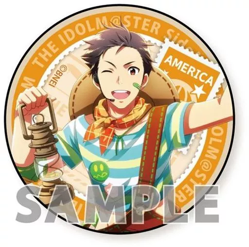 木村龍(衣装) 「アイドルマスター SideM トレーディング缶バッジ WORLD TRE＠SURE FRANCE ＆ AMERICA」
