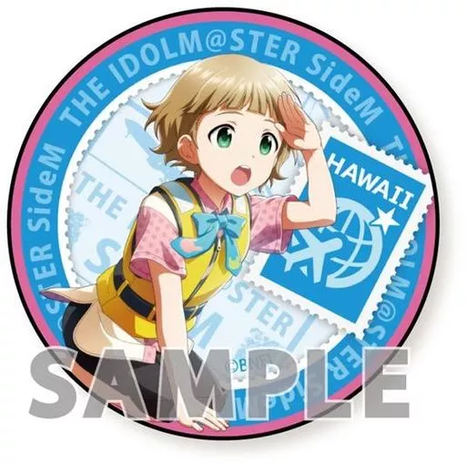 姫野かのん(私服) 「アイドルマスター SideM トレーディング缶バッジ WORLD TRE＠SURE HAWAII ＆ GERMANY」
