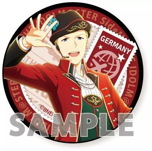 伊集院北斗(衣装) 「アイドルマスター SideM トレーディング缶バッジ WORLD TRE＠SURE HAWAII ＆ GERMANY」